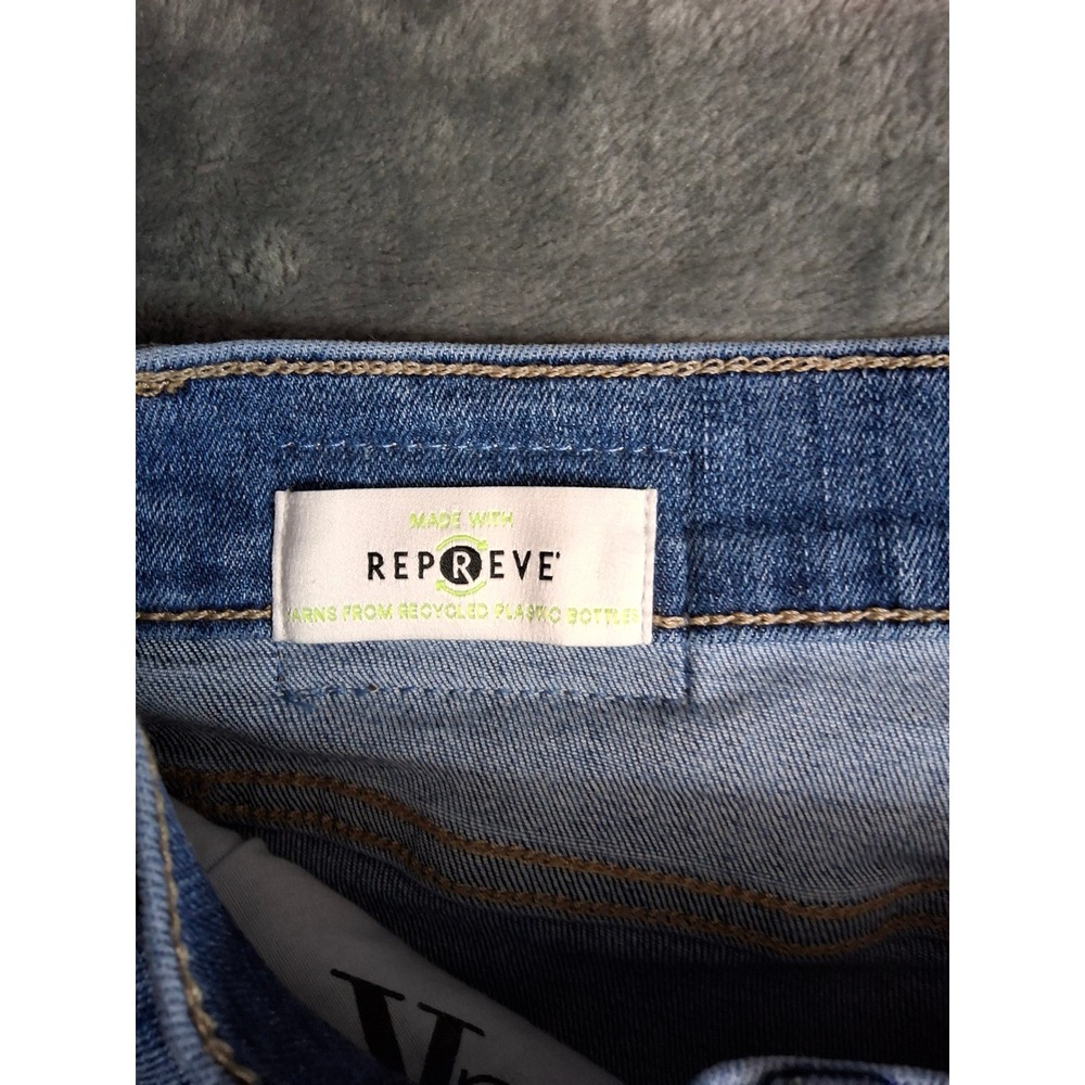 Calvin Klein Jeans Womens Size 8/29 Medium Wash Slim Straight Denim Blue Jeans - Picture 9 of 16